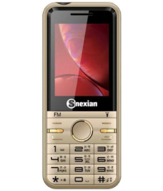 Snexian 511 Dual SIM Feature Phone Gold