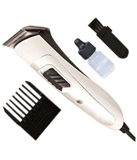 PSK Professional Corded Hair Clipper Trimmer for Men (White)