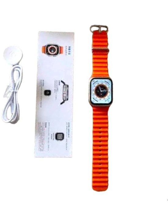 SAMSURTHI t 800 ultra Orange Smart Watch