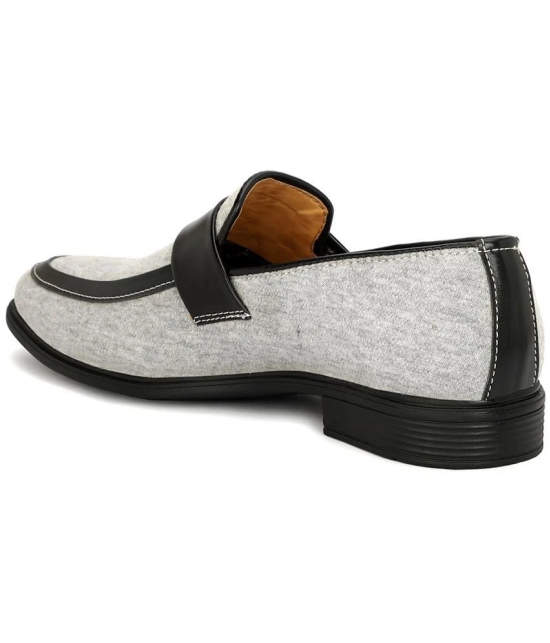 Buxton Gray Mens Slip on - 6