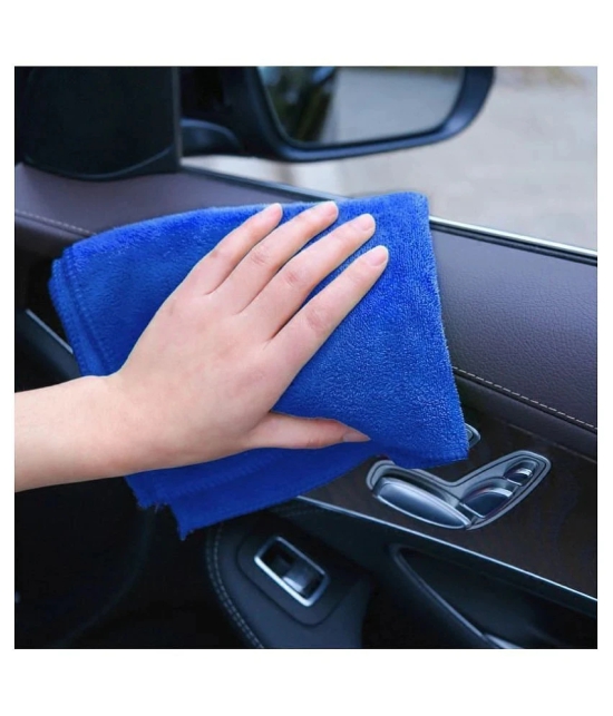 INGENS Microfiber Cloth for Car Cleaning and Detailing, Dual Sided, Extra Thick Plush Microfiber Towel Lint-Free,  250 GSM, 40cm x 40cm PACK OF 5