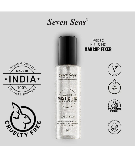 Seven Seas Magic Fix Mist & Fix Prime + Correct + Set Makeup Fixer (ZARI)