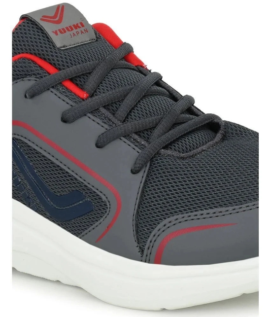 YUUKI - DELTA RUN III Gray Mens Sports Running Shoes - None