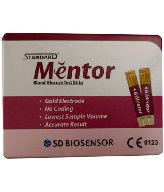 SD Biosensor Standard Mentor 50 Strips Expiry: Dec 2023 - Mentor 31-50 Strips