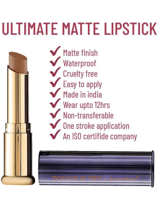 Seven Seas Nude Matte Lipstick 3.8g