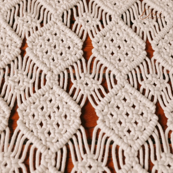 Macrame Table Runner