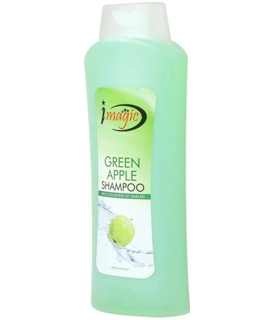 Multani I Magic Green Apple Shampoo | for Hair Growth with Amalaki | Cleans Hair & Scalp | 500 Ml