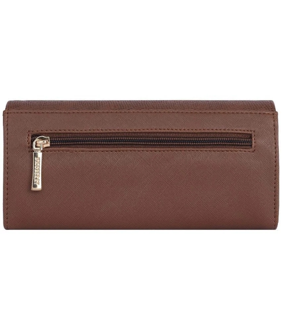 Nicoberry - Maroon Faux Leather Handheld - Maroon