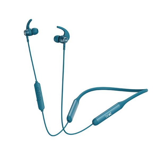 boAt Rockerz 330 Pro | Wireless Bluetooth Neckband with 10mm Dynamic Drivers, Up to 60 Hours of Playback, ENx Technology Teal