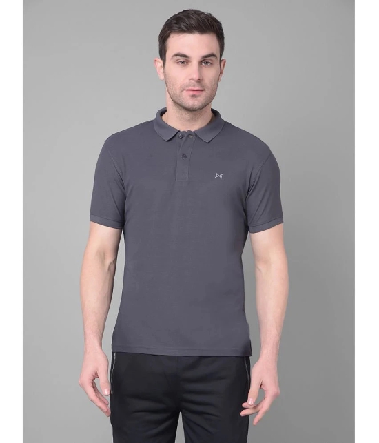 Force NXT Grey Polyester Regular Fit Mens Sports Polo T-Shirt ( Pack of 1 ) - None