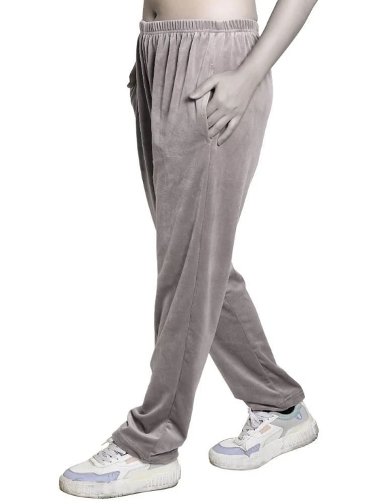 Whyme Fashion Grey Cotton Womens Yoga,Gym Trackpants ( Pack of 1 ) - None