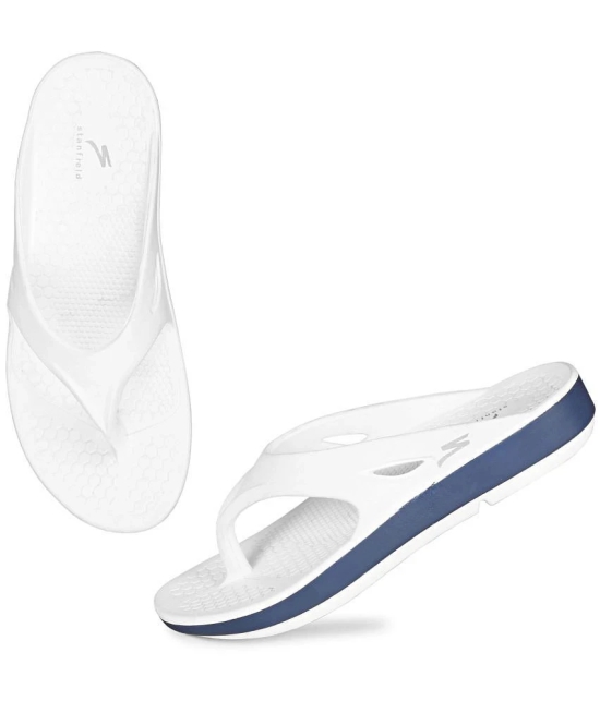 Stanfield Off White Mens Thong Flip Flop - None