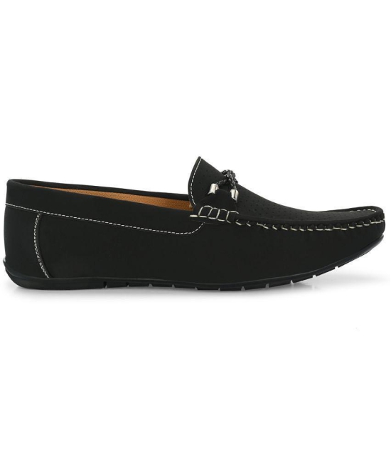 Leeport Black Mens Slip on - 11