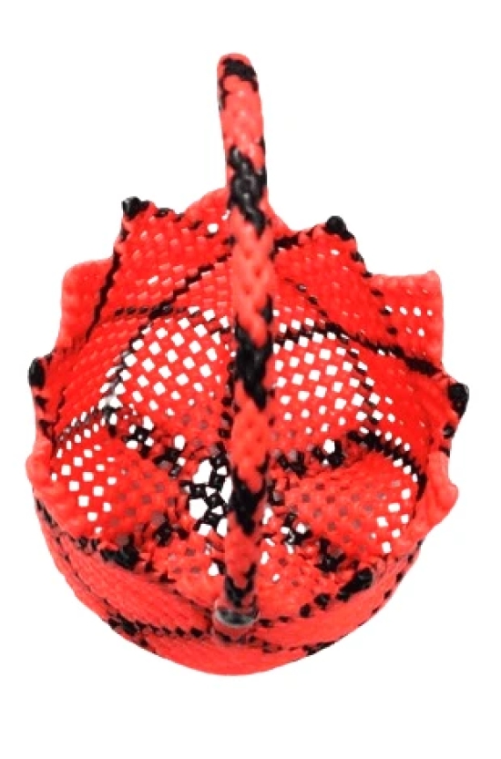 Red and Black Mini Basket/Wire Bag/Tote