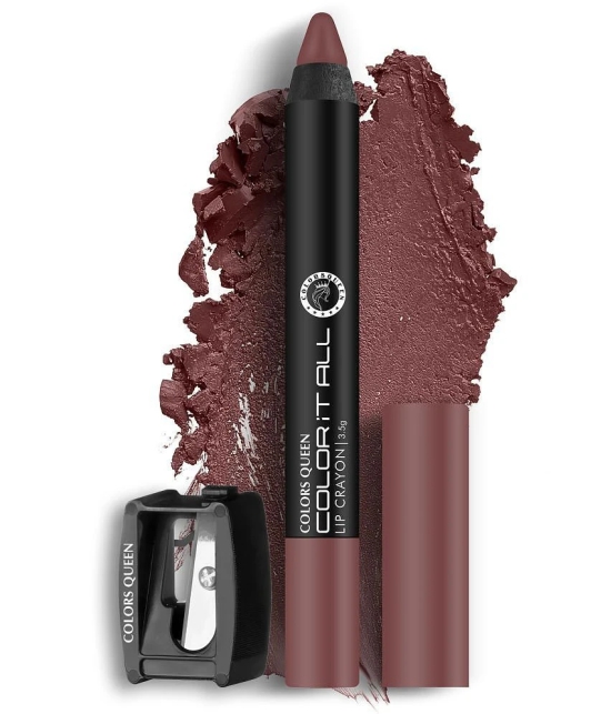 Colors Queen - Chocolate Matte Lipstick 5