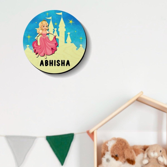 Princess 3D Name Plate