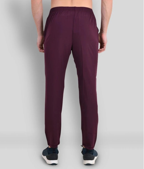 Forbro - Maroon Polyester Mens Trackpants ( Pack of 1 ) - 2XL