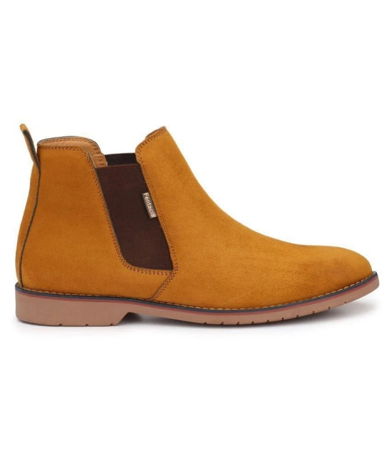 Fentacia - Tan Mens Boots - None