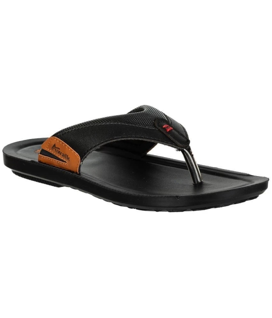 Aerowalk - Black Mens Daily Slipper - None