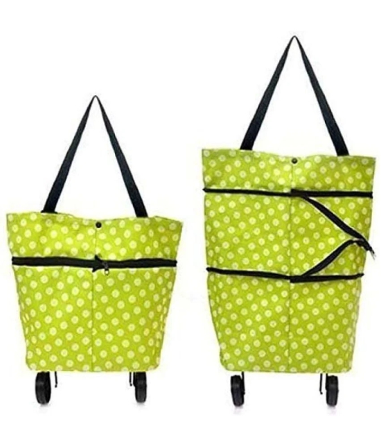 HL-Hilee Foldable Shopping Trolley Bag for Vegetables and Grocery with Wheels