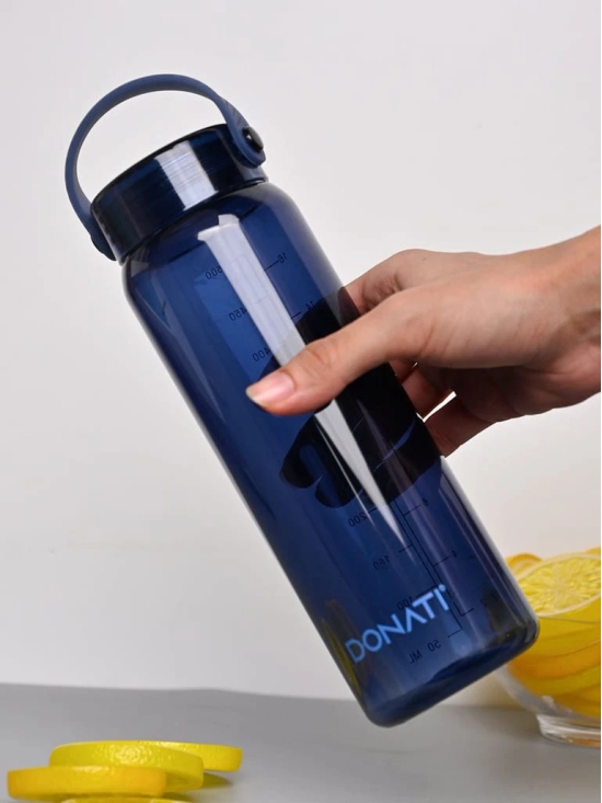 Donati Travel Bottle 530ML - Blue Plastic Glossy Finish