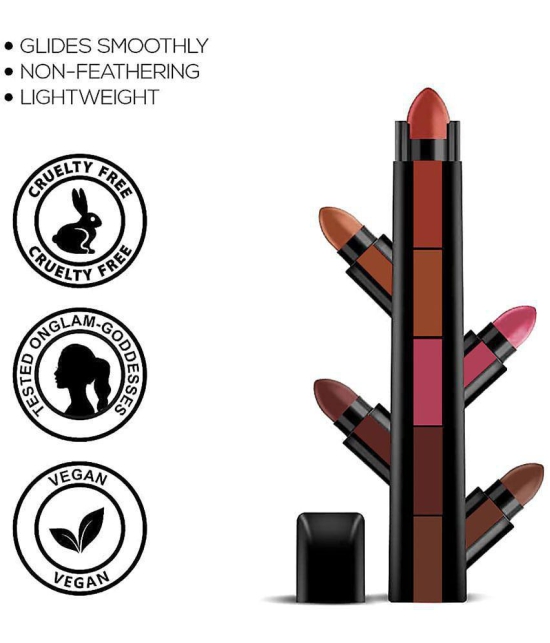 Ronzille - Matte Nude Lipstick 10