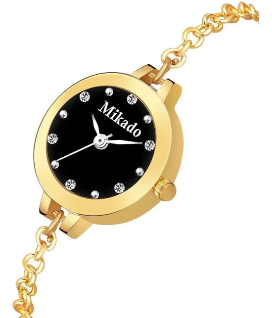 Mikado - Gold Metal Analog Womens Watch