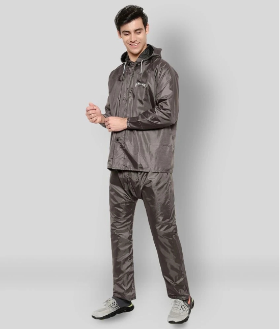 Zacharias Grey Rain Suit - XL