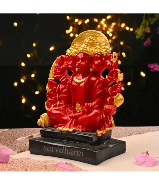 ServDharm Resin Lord Hanuman Idol ( 15.24 cm )