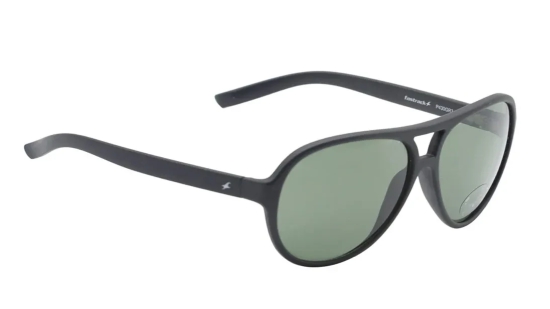 Black Aviator Men Sunglasses (P430GR3|60)