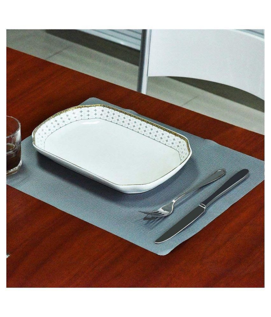 Shuangyou Single PVC Table Mats - Gray