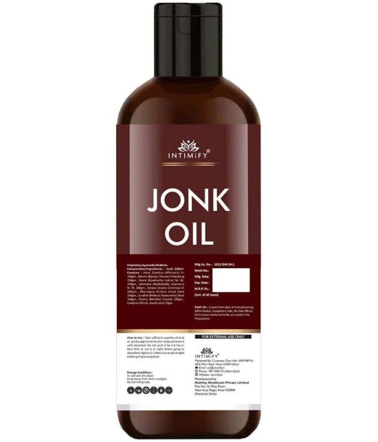 Intimify Jonk Oil, Hair Strengthening Oil, Hair Growth Oil, Bhringraj Oil, 120 ml