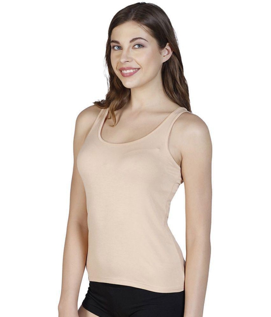 Amante Cotton Blended Slip - Beige Single - M