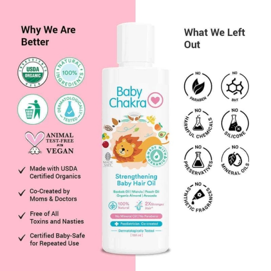 Best Deal BabyChakra Strengthening Baby Hair Oil