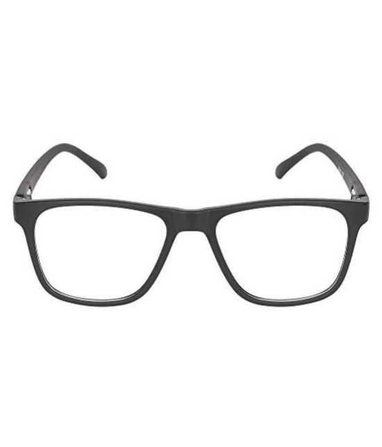 Creature Black Square Spectacle Frame SPEX-108 BLK G