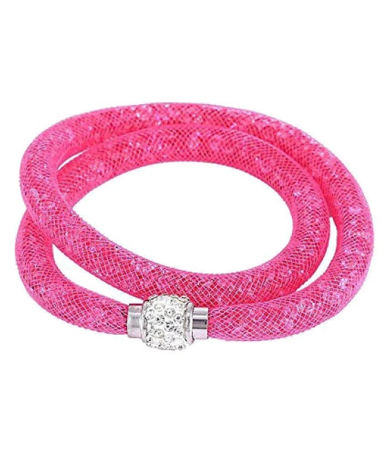 YouBella Jewellery Stardust Crystal Bangle Bracelet Cum Necklace for Women and Girls - Adjustable