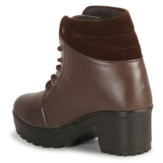 Saheb - Brown Women's Ankle Length Boots - None