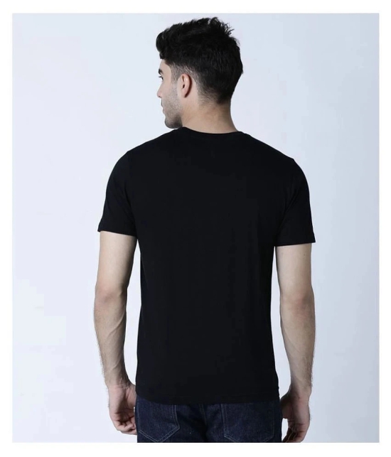 Huetrap Cotton Black Printed T-Shirt - None