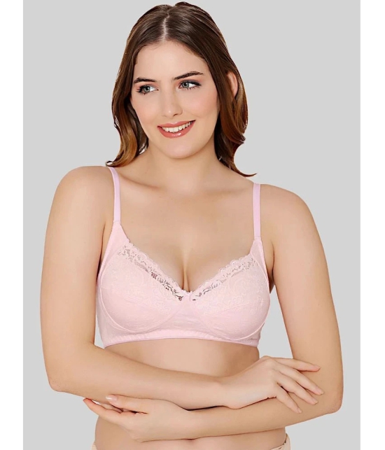 Bodycare Pink Cotton Non Padded Womens Everyday Bra ( Pack of 1 ) - None