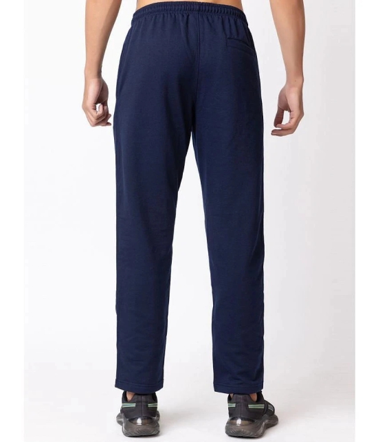 YHA Navy Fleece Mens Trackpants ( Pack of 1 ) - None