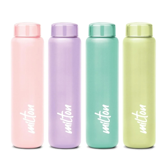 Milton Aqua 1000 ML Stainless Steel Water Bottle | 1 Pc Mauve