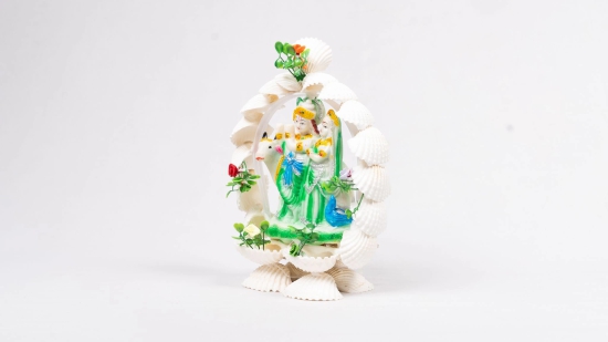 SEA SHELL RADHA KRISHNA SMALL