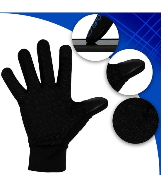 ZAYSOO Full Fingers Polyester Riding Gloves ( Pair of 1 ) - XL