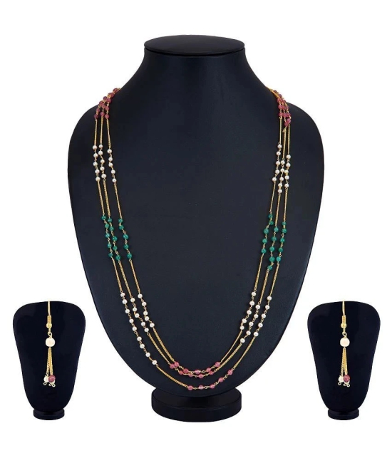 Sukkhi - Gold Alloy Necklace Set ( Pack of 1 ) - Gold