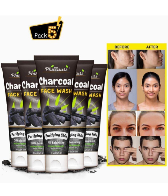 Phillauri - Anti-Pollution Face Wash For All Skin Type ( Pack of 5 )