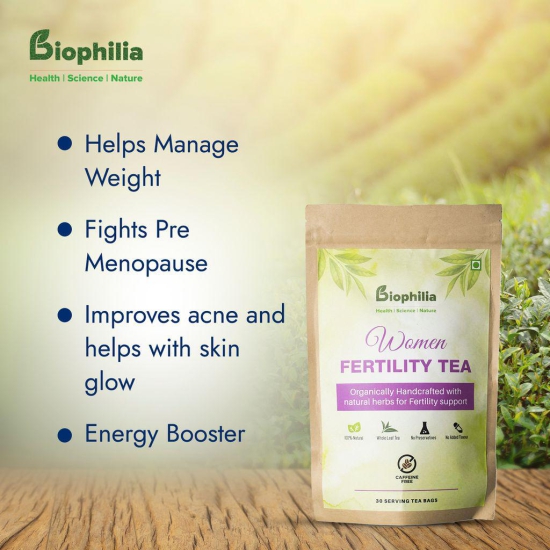 WOMEN FERTILITY TEA Green Tea Bags Pouch