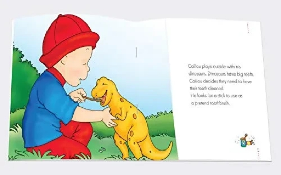 Caillou-I Can Brush My Teeth