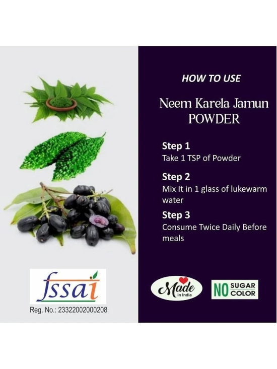 KAYABOOST Neem, Karela, Jamun Powder 400 gm