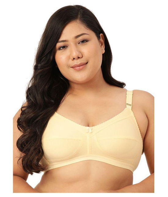 Leading Lady Cotton T-Shirt Bra - Beige Single - 46B