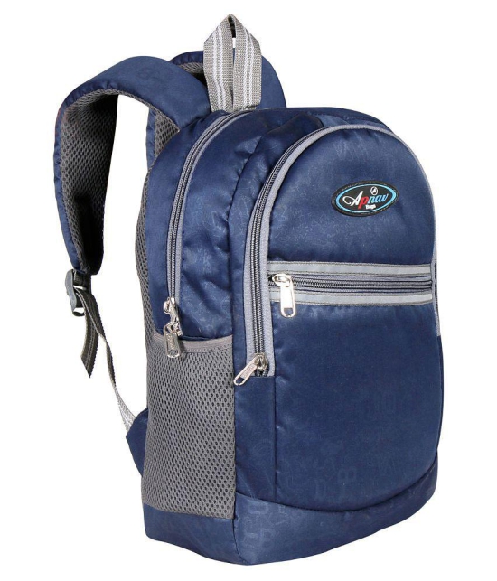 Apnav Navy Blue Backpack